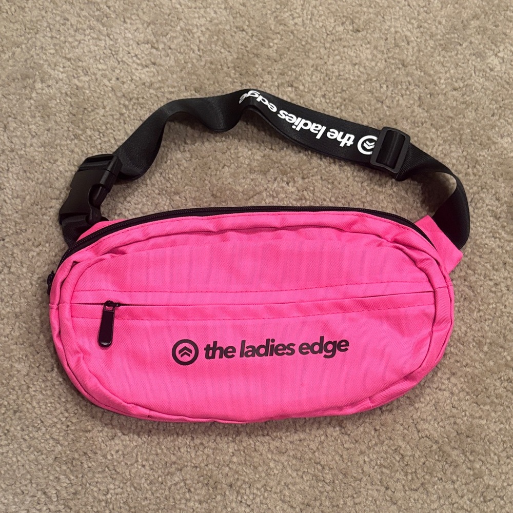 The Ladies Edge Pink Waist Bag Crossbody bag Fanny Pack TLE